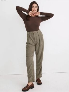 Madewell High Rise Curvy Corduroy Tapered Pants